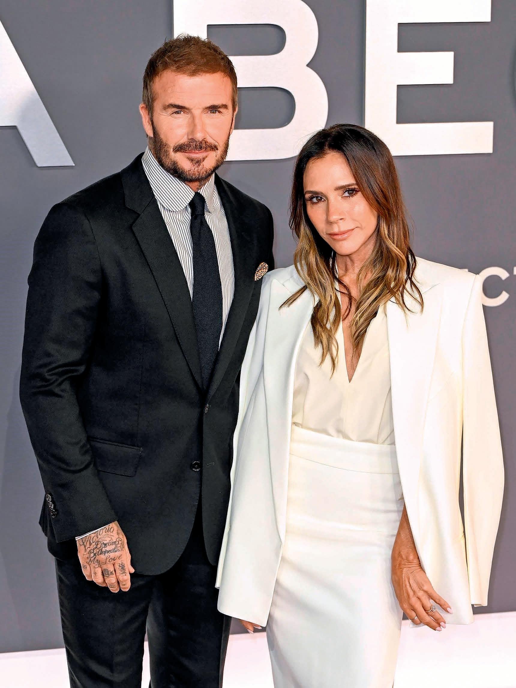 Los Beckham presentan su documental con (casi) toda su familia