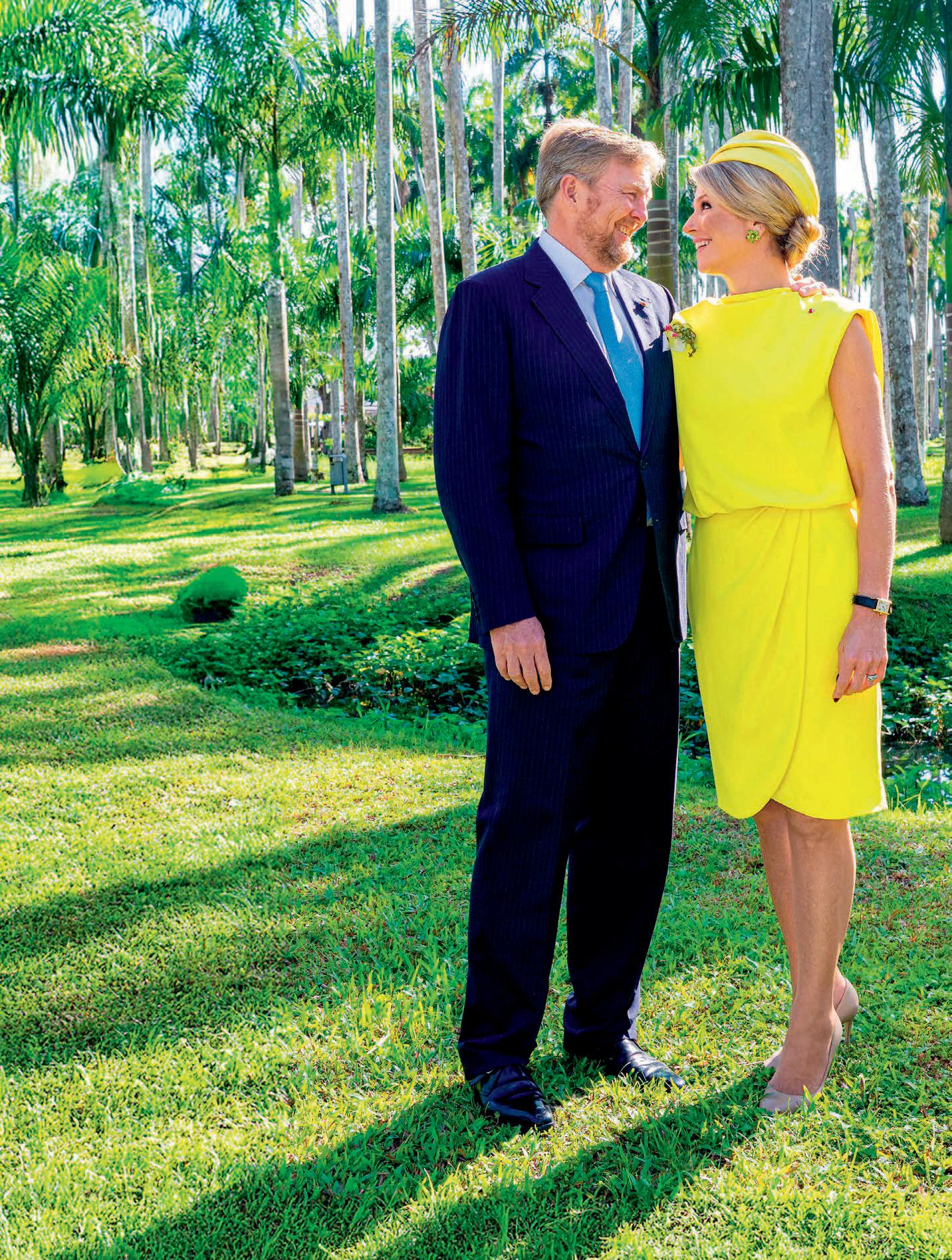 Guillermo y Máxima de Holanda derrochan amor en Surinam