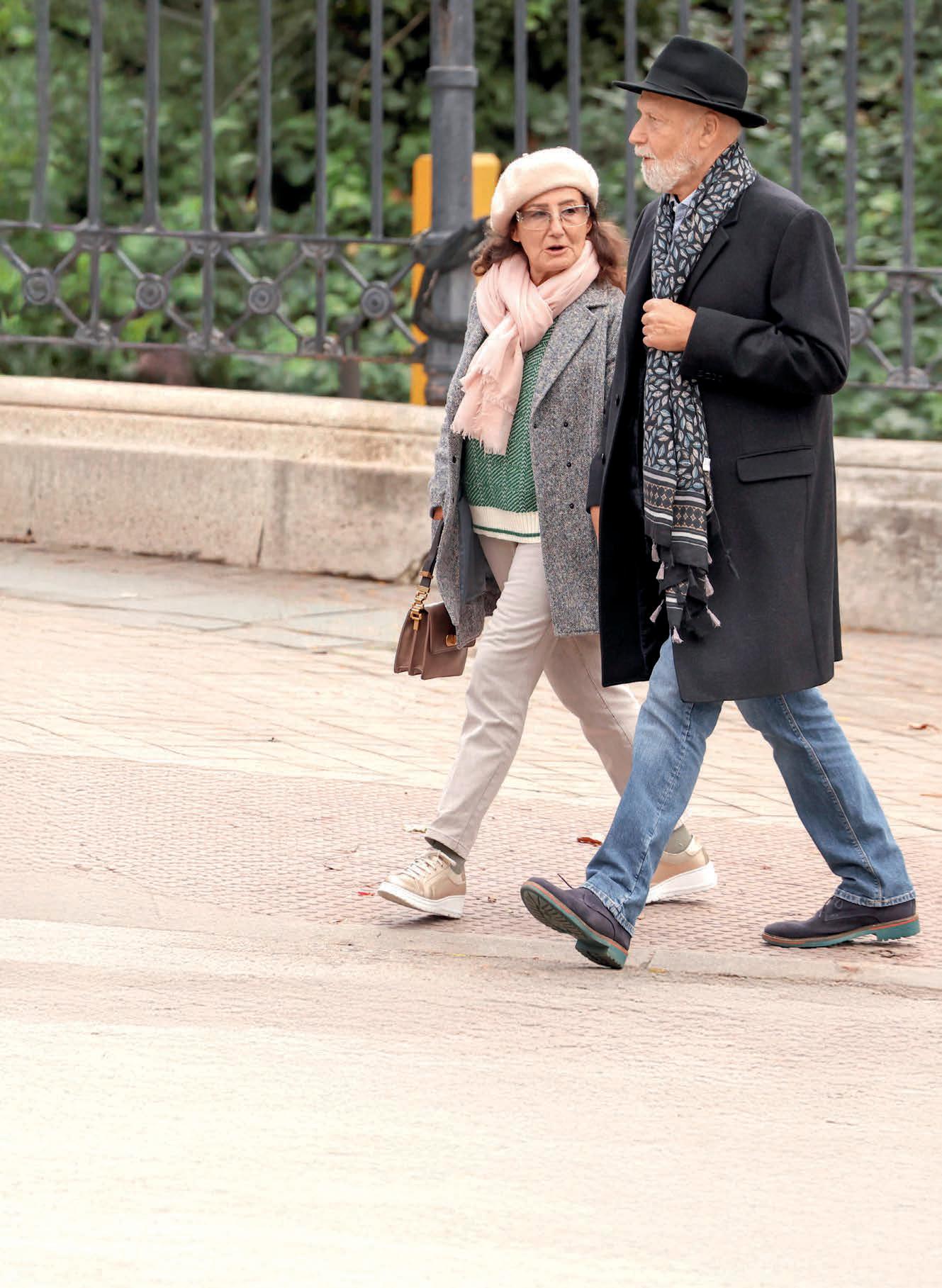 Paloma Rocasolano, su paseo más romántico por Madrid