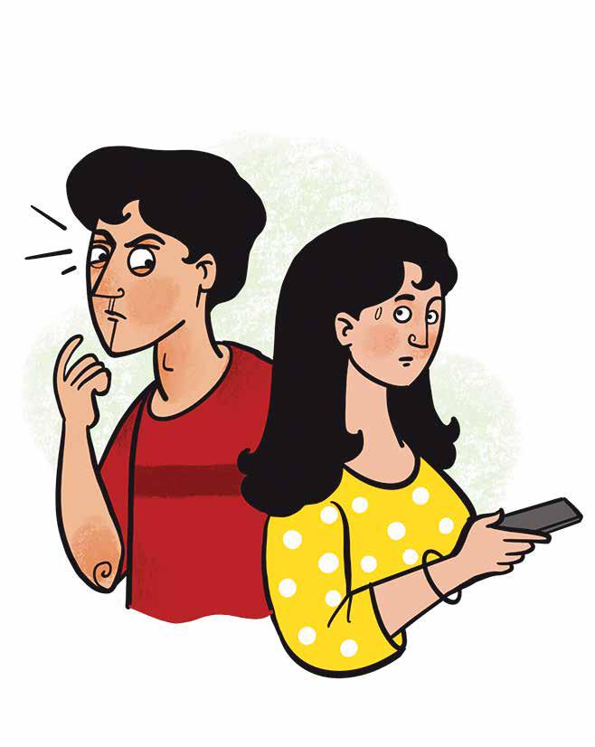 স্বামী নিজের বন্ধুদের নিয়েও সন্দেহ করে!