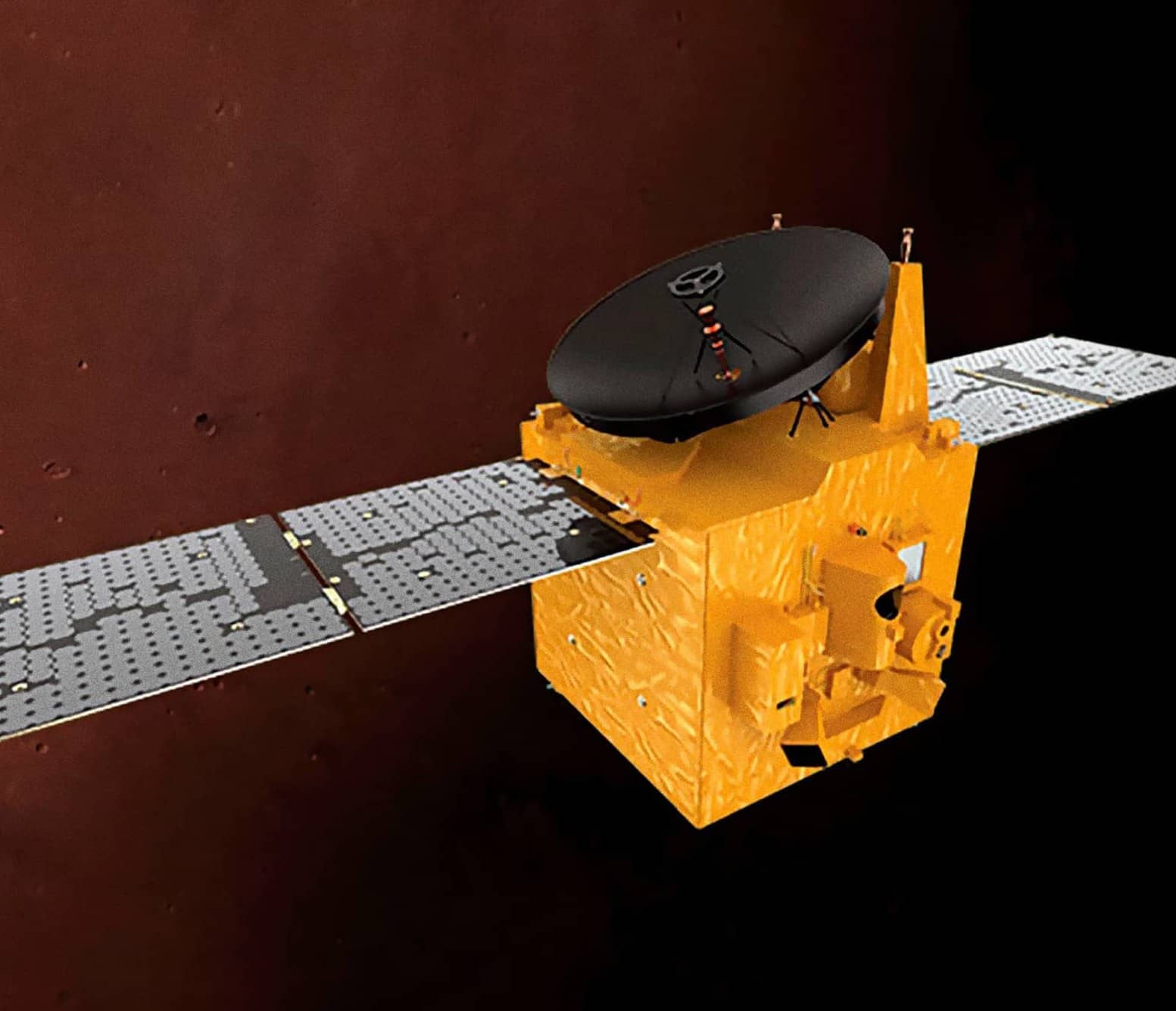 ARAB SPACECRAFT ENTERS ORBIT AROUND MARS IN HISTORIC FLIGHT