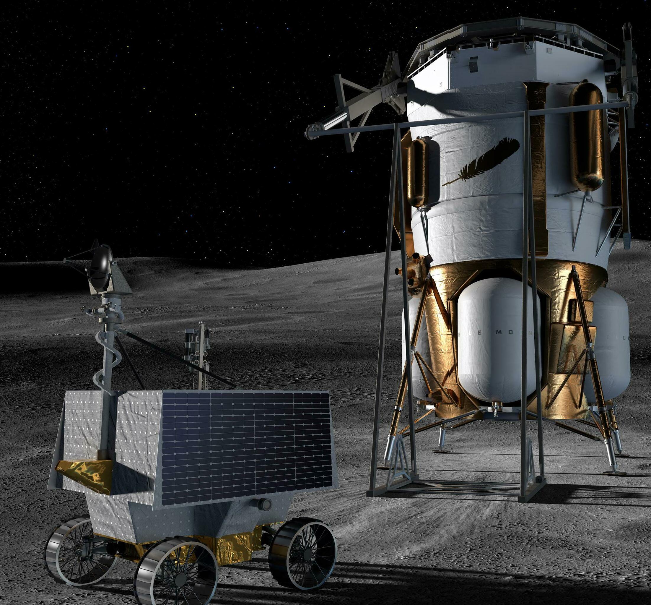 BLUE ORIGIN ANNOUNCES LUNAR RESOURCE MAPPING PROJECT