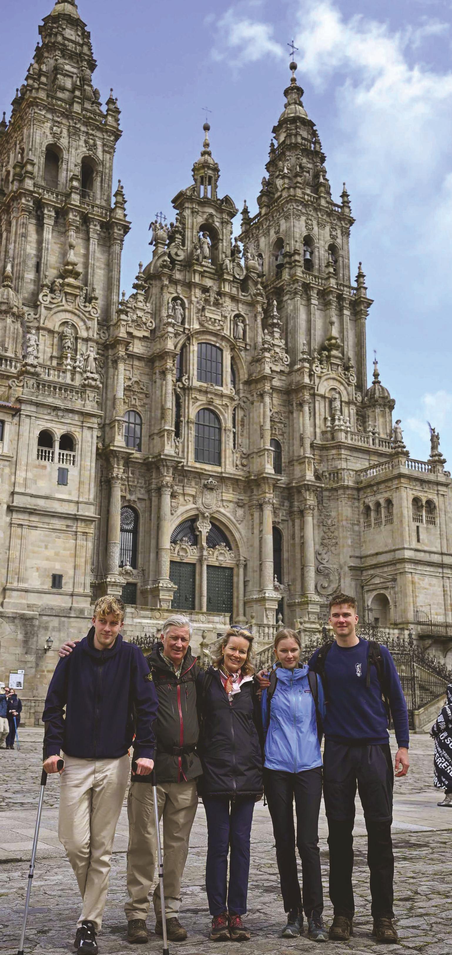 EL ALEGRE PERO ACCIDENTADO FINAL DEL CAMINO DE SANTIAGO DE LOS REYES DE LOS BELGAS