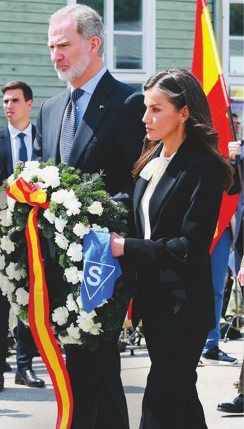 LOS REYES DE ESPAÑA NUEVA CITA CON LA HISTORIA