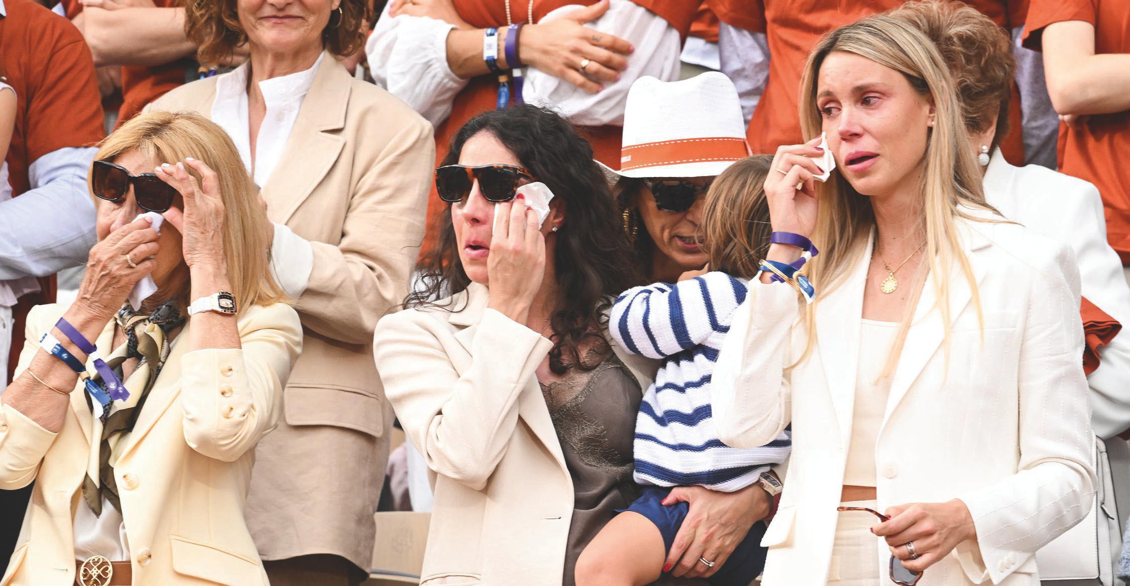 Volvió a pisar la pista de Roland Garros con su hijo RAFA NADAL SONRISAS, LÁGRIMAS Y FAMILIA, EN EL EMOTIVO HOMENAJE A UNA LEYENDA
