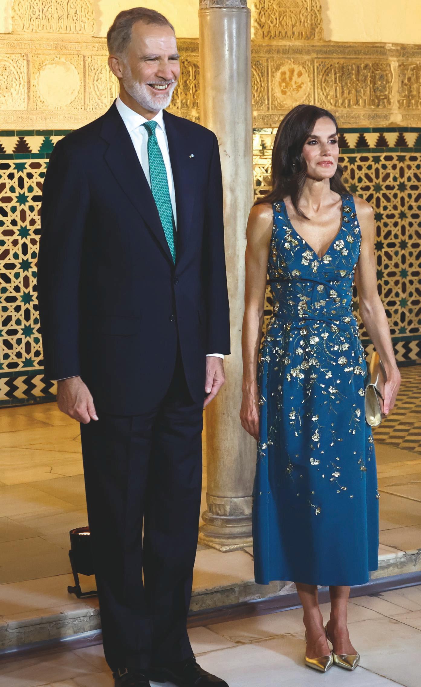 LOS REYES «ABREN» EL REAL ALCAZAR DE SEVILLA PARA UNA CENA HISTÓRICA POR LA CUMBRE DE LA ONU