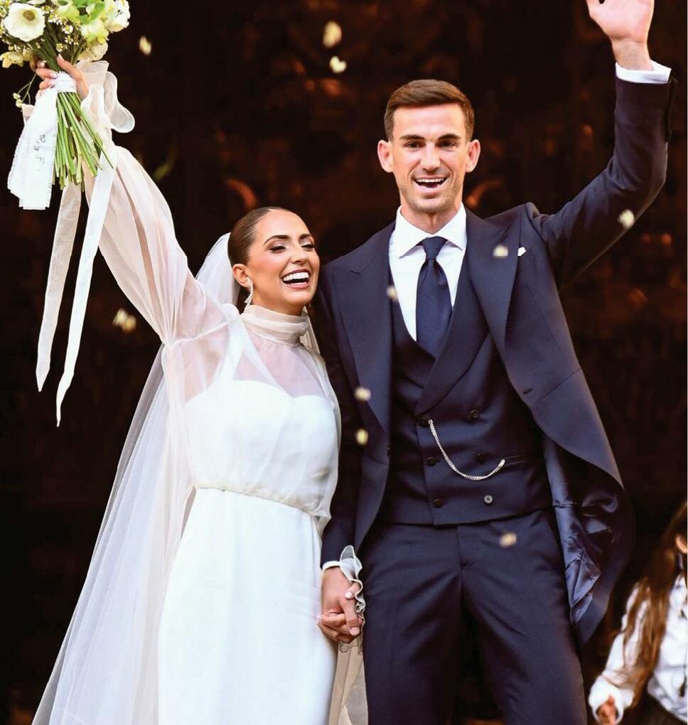 FABIÁN RUIZ Y ROSA PEREIRA TODOS LOS DETALLES DE LA BODA SEVILLANA QUE HA REUNIDO A ESTRELLAS DEL DEPORTE