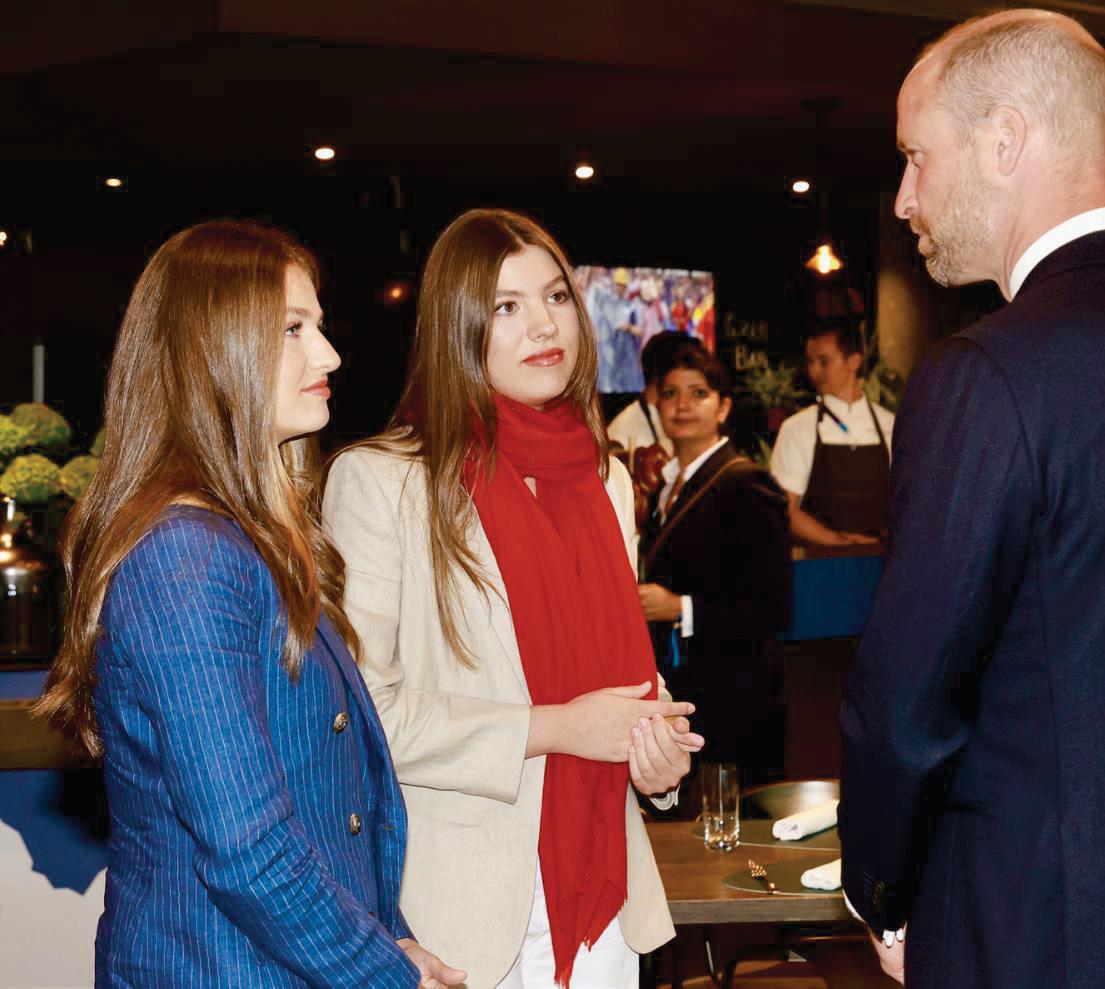DOBLE CITA HISTÓRICA PARA LEONOR Y SOFÍA DEL SUEÑO DEL FÚTBOL FEMENINO AL ENCUENTRO CON GUILLERMO Y CHARLOTTE