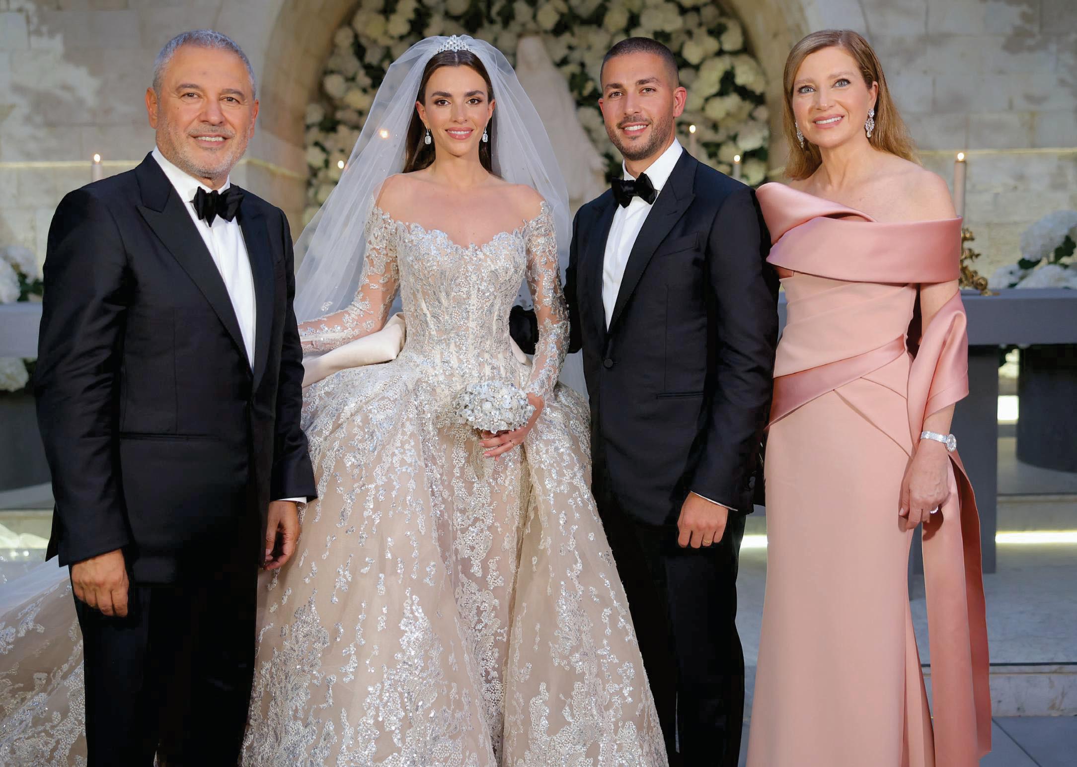 LAS IMÁGENES NO VISTAS Y TODOS LOS DETALLES DE LA BODA DE «LAS MIL Y UNA NOCHES>> DE ZEIN QUTAMI Y CELIO SAAB