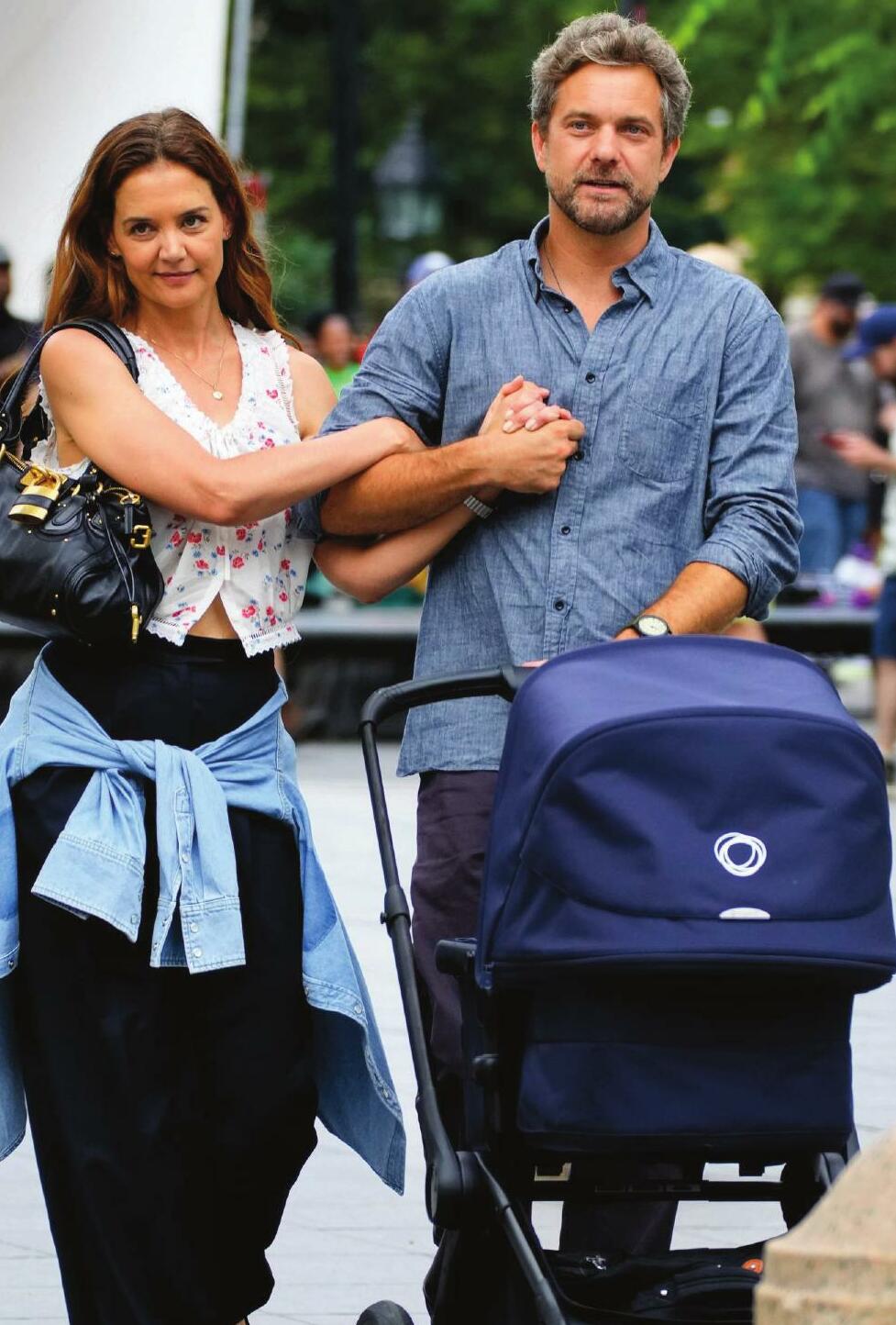 KATIE HOLMES Y JOSHUA JACKSON EL REENCUENTRO DE CINE DE LA PAREJA FAVORITA DE LOS 90