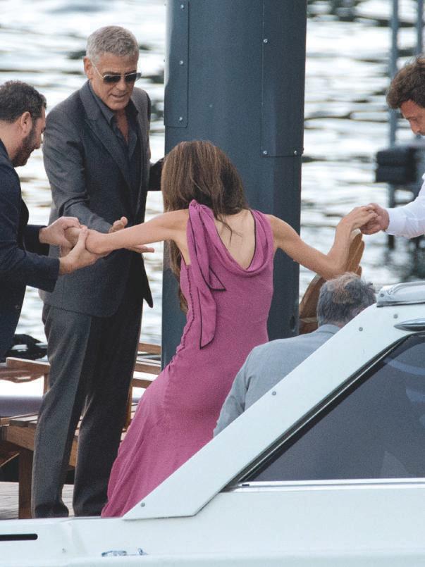 LOS CLOONEY REYES DEL GLAMOUR>> EN SU RINCÓN FAVORITO DEL MUNDO