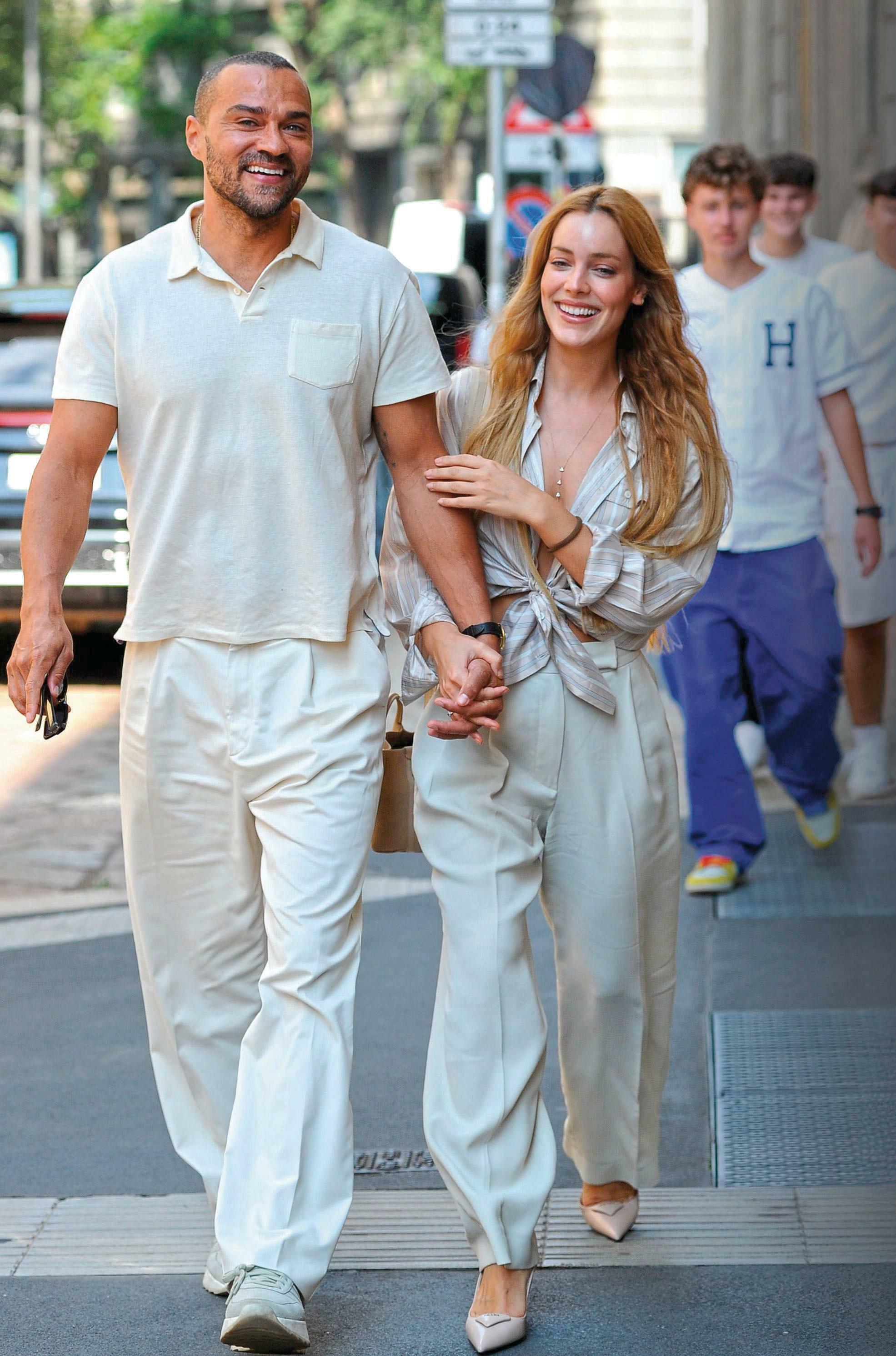 ALEJANDRA ONIEVA AMOR A LA ITALIANA CON SU SORPRENDENTE NUEVA PAREJA, LA ESTRELLA DE HOLLYWOOD JESSE WILLIAMS