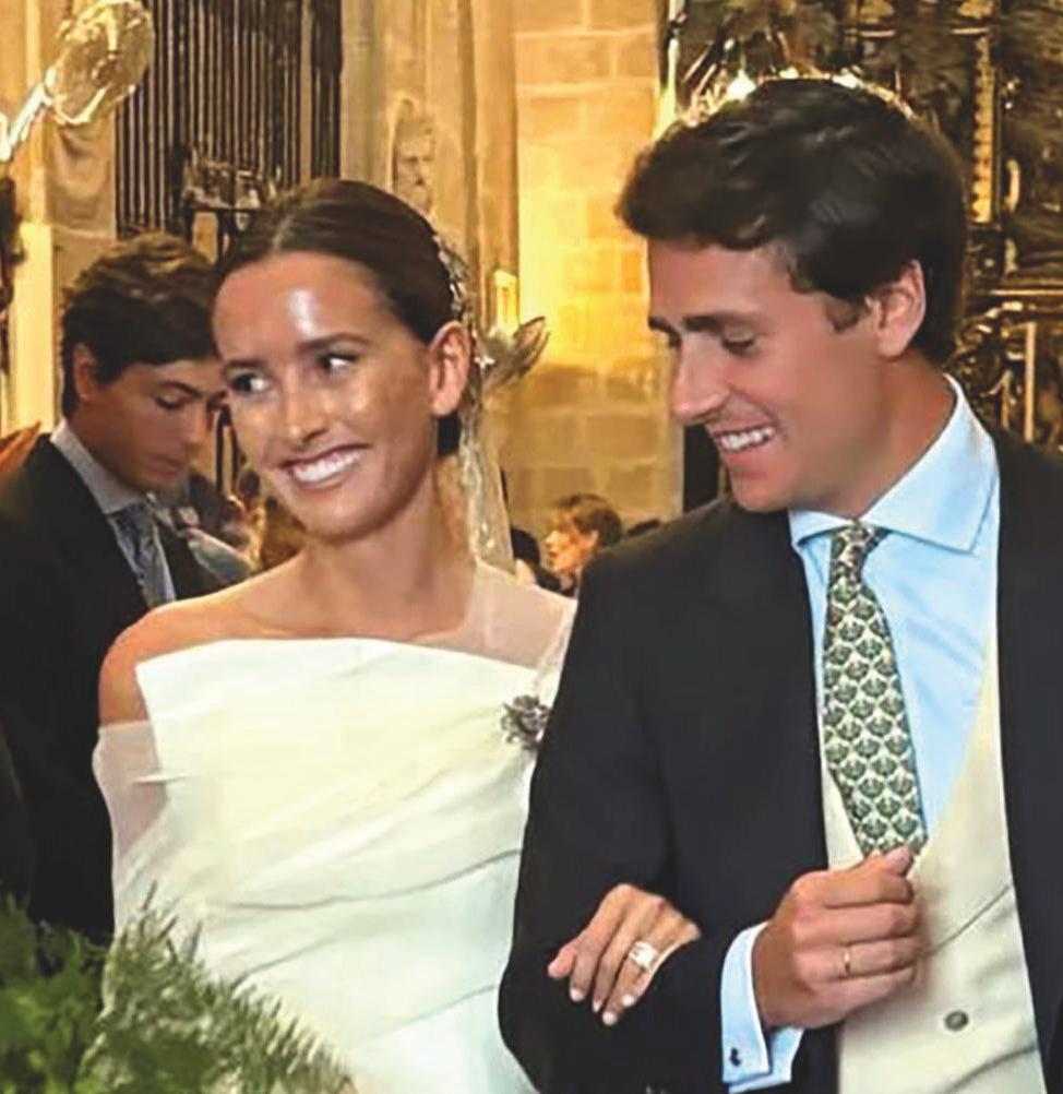 EL ELEGANTE «SÍ, QUIERO» DE FÁTIMA DOMECQ CARRIÓN SOBRINA DE JOSÉ MANUEL ENTRECANALES