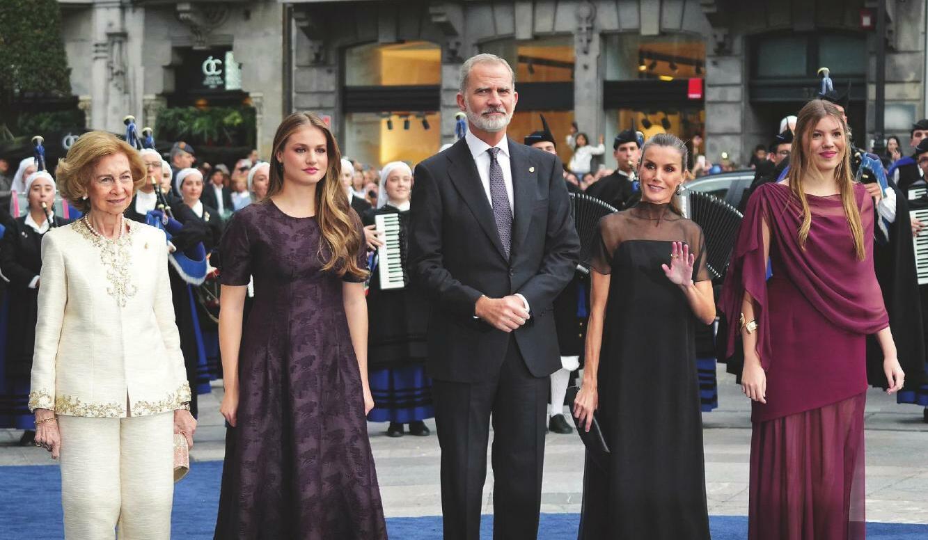 LA PRINCESA LEONOR CUMPLE 20 AÑOS Y ABRE OTRA ETAPA EN LOS PREMIOS PRINCESA DE ASTURIAS