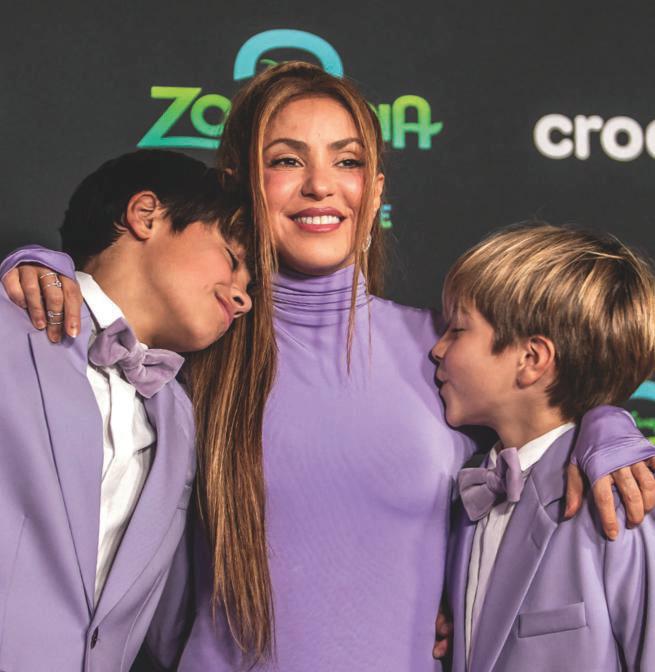 LA VIDA DE COLOR LILA DE SHAKIRA DEL «TWINNING>> CON SUS HIJOS A SU ÚLTIMO LOGRO
