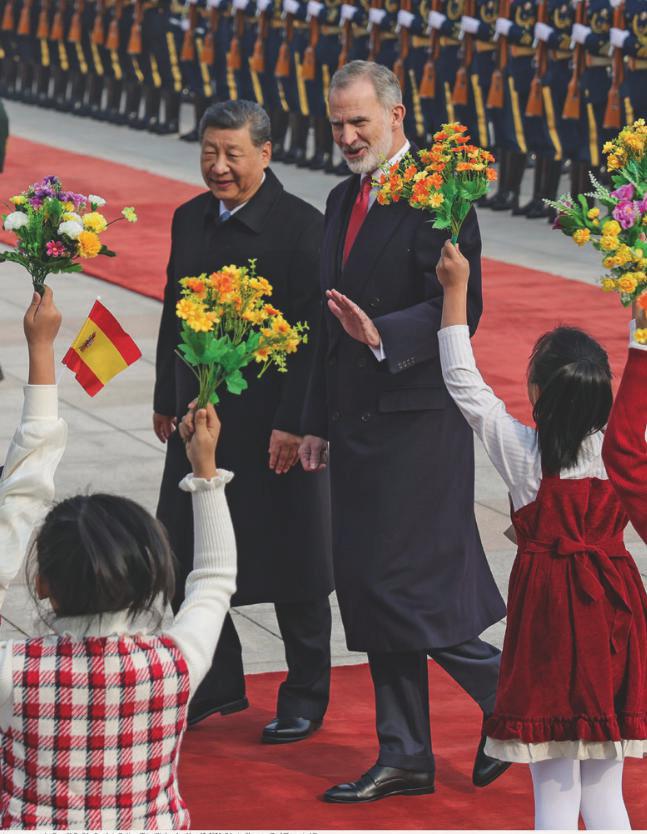 EL EFECTO LETIZIA CONQUISTA CHINA EN UN VIAJE DE ESTADO HISTÓRICO