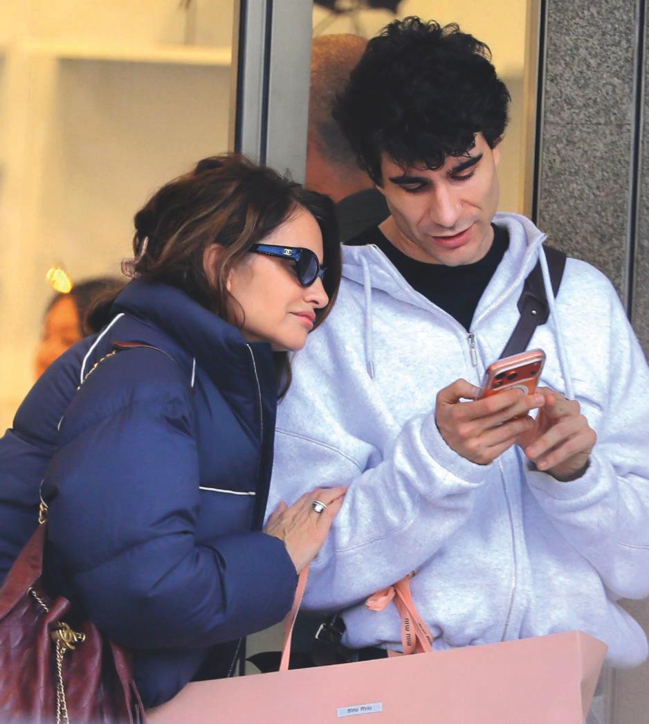 PENELOPE CRUZ Y JAVIER CALVO UNA AMISTAD DE PELICULA, TAMBIÉN EN LOS MOMENTOS DIFÍCILES