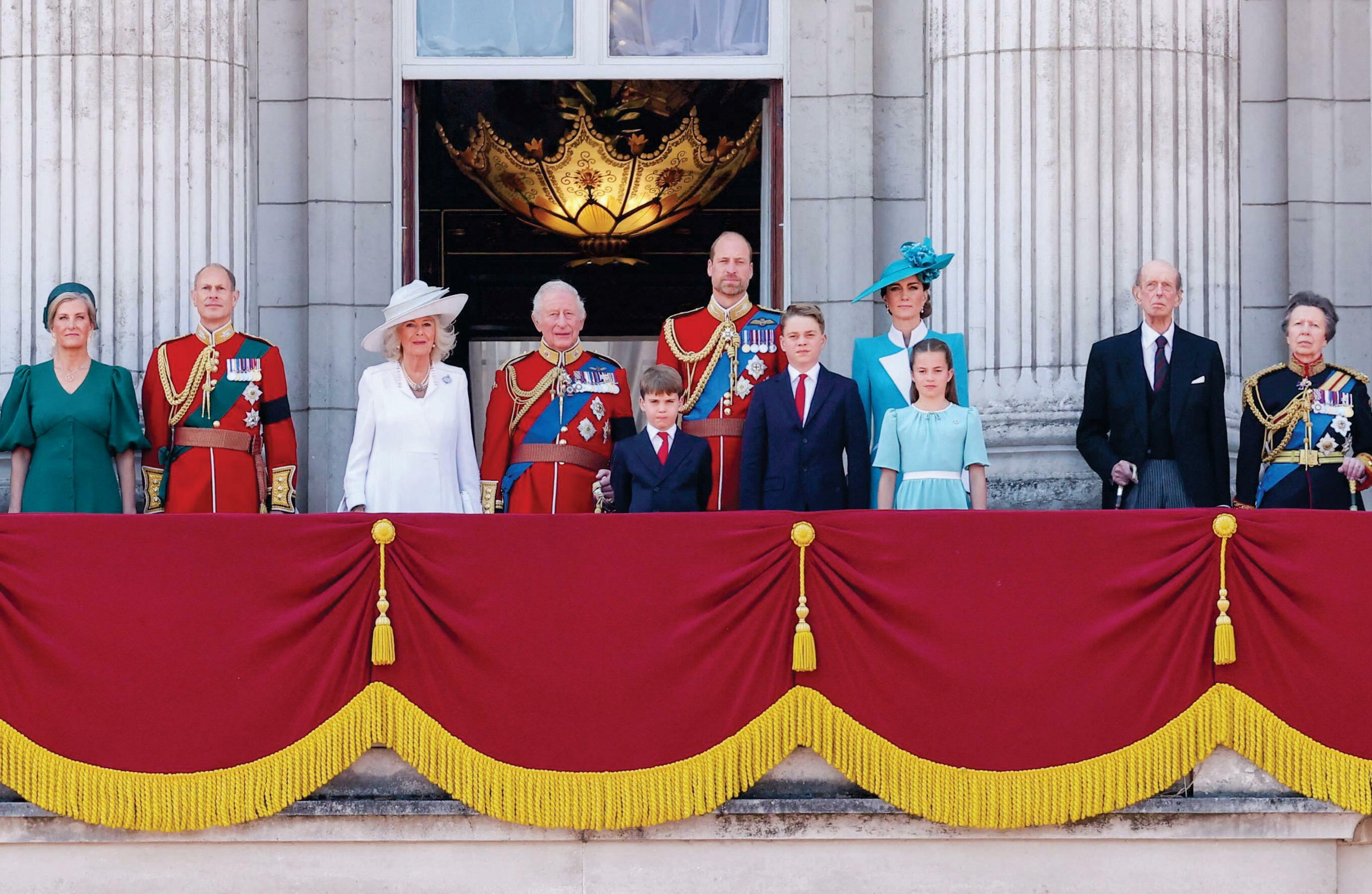 A ROYAL TROOP ON PARADE