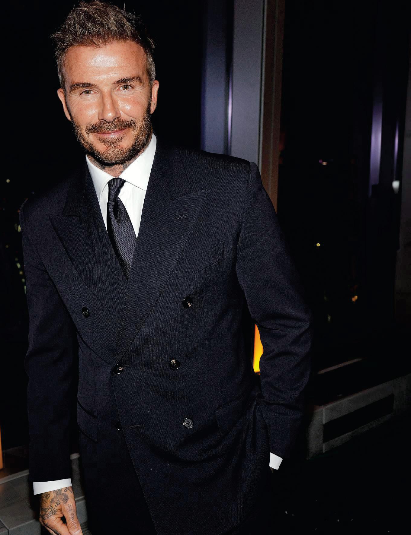 BECKHAM 'HUMBLED' TO BE KNIGHTED