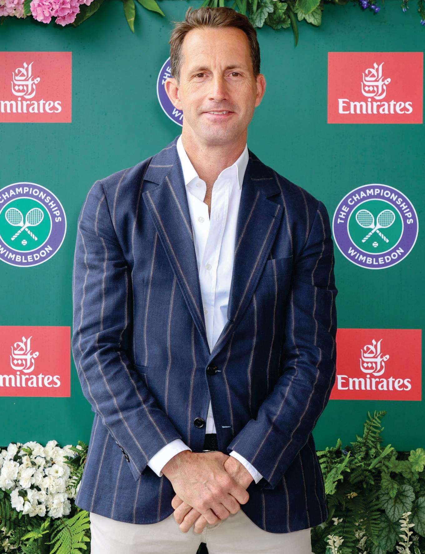 SPORTING LEGENDS HOLD COURT AT SW19