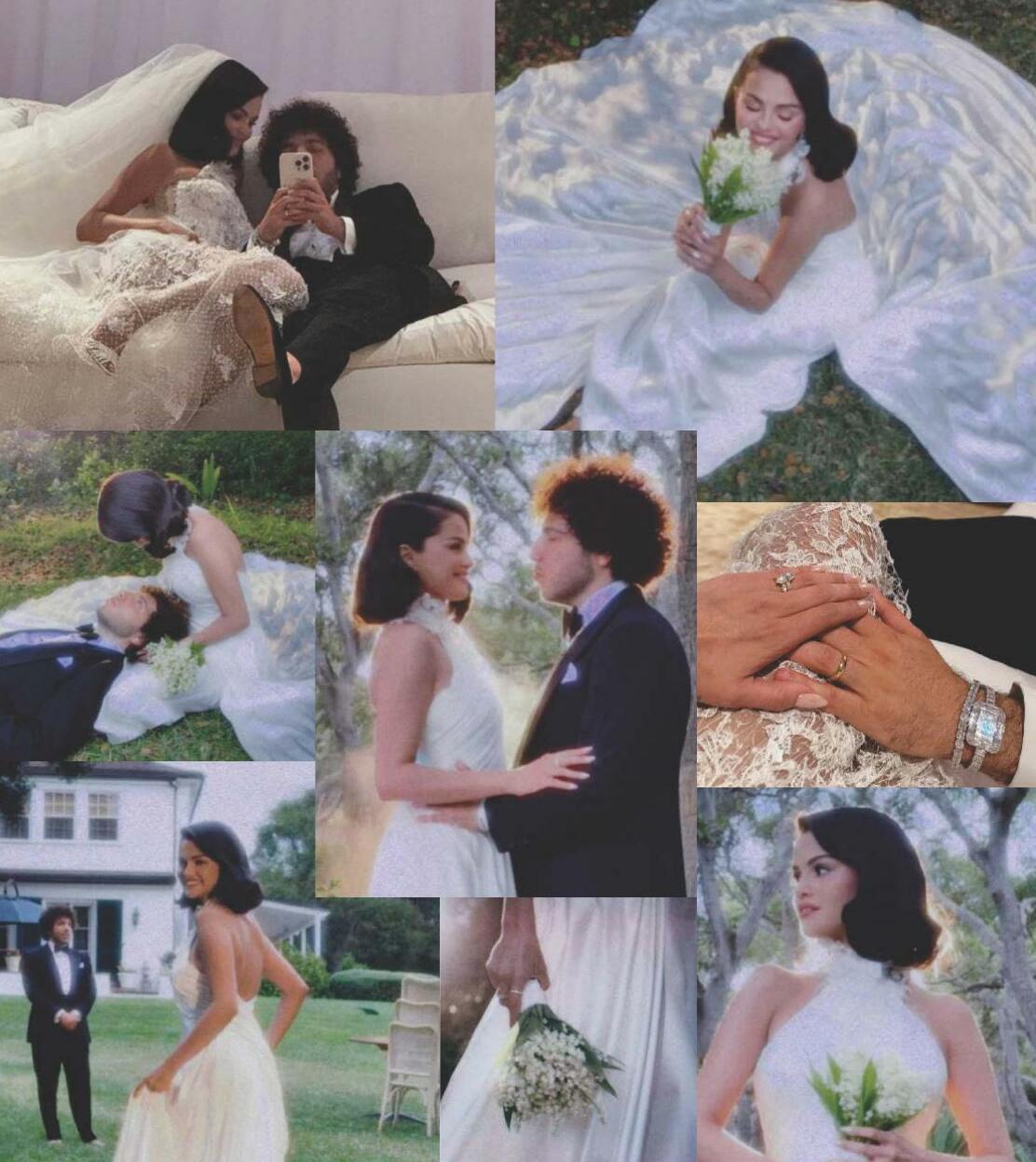 SELENA SHARES HER FAIRYTALE WEDDING