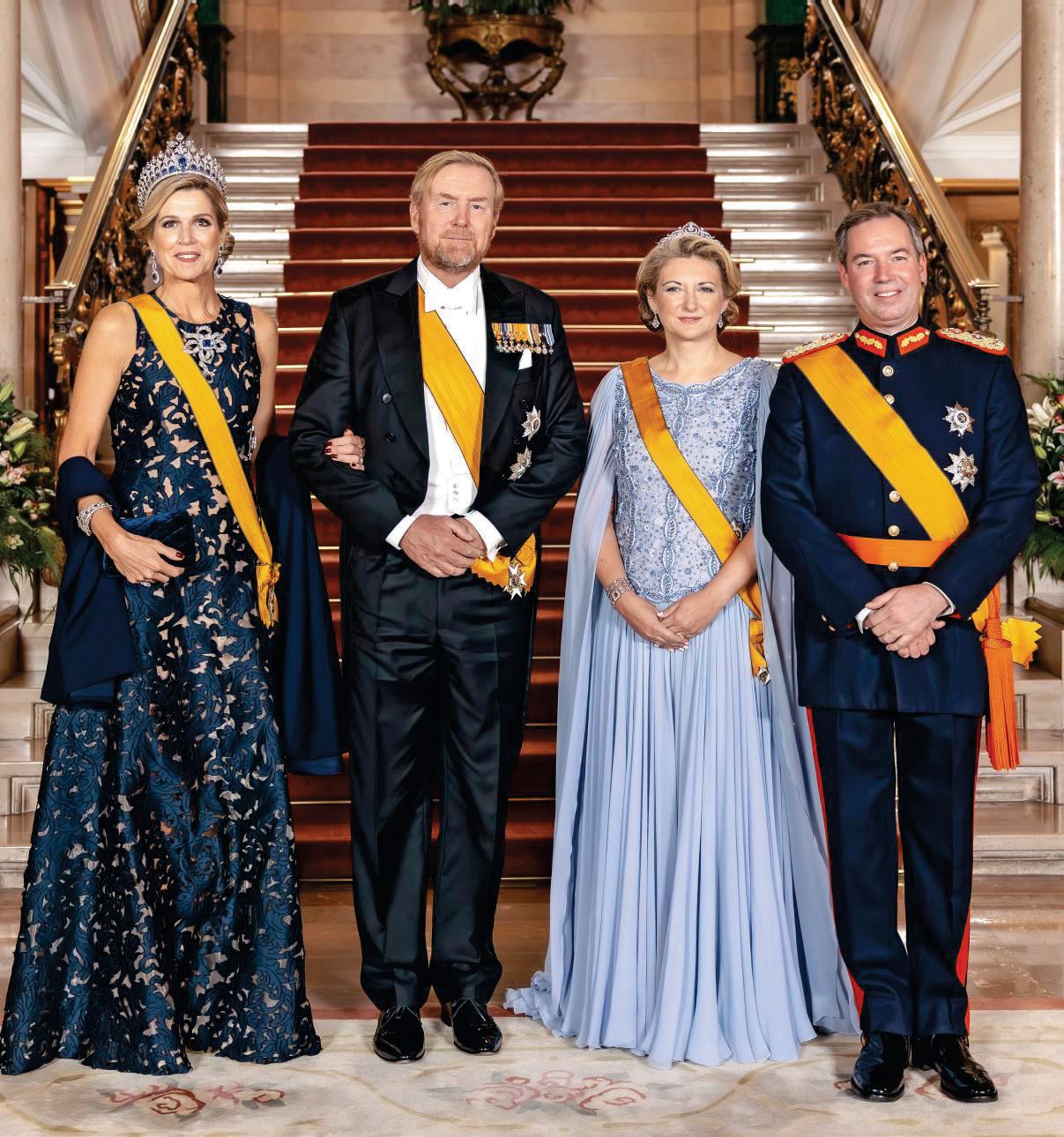 ROYALS GATHER IN LUXEMBOURG TO USHER IN NEW ERA