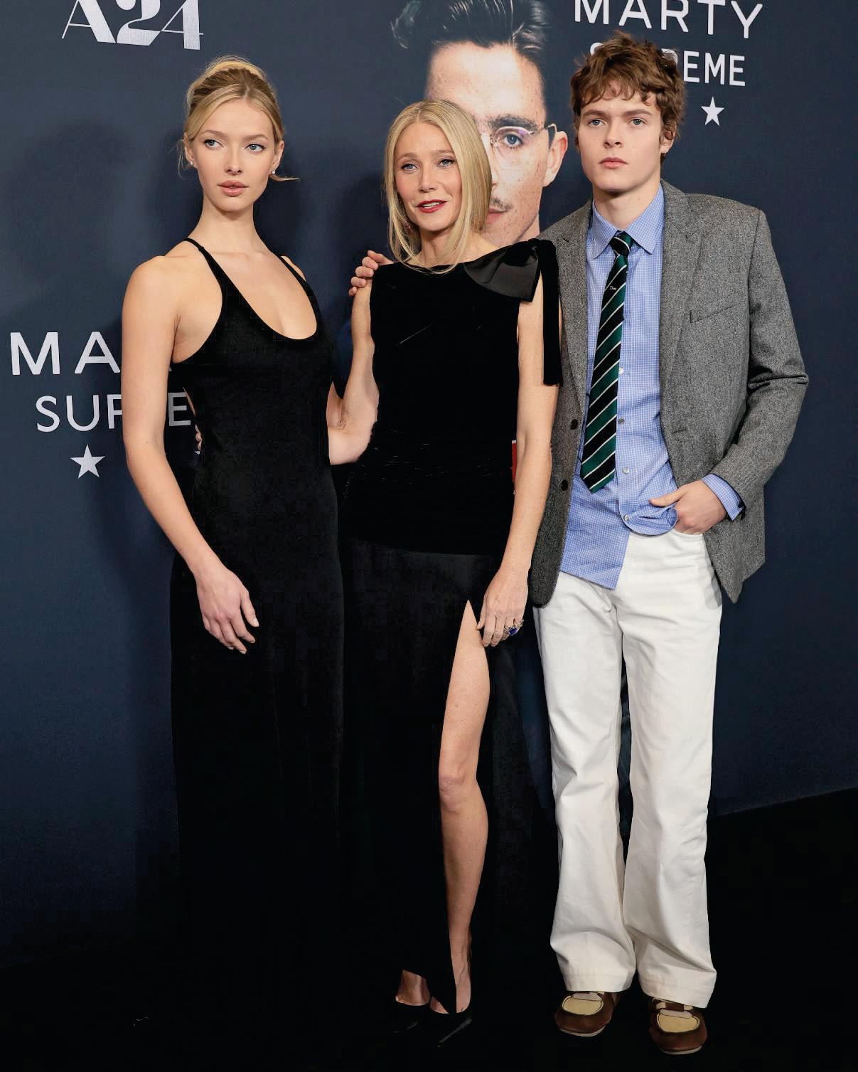 APPLE STEPS INTO GWYNETH'S DRESS