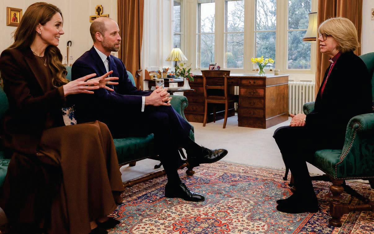 THE PRINCE AND PRINCESS OF WALES