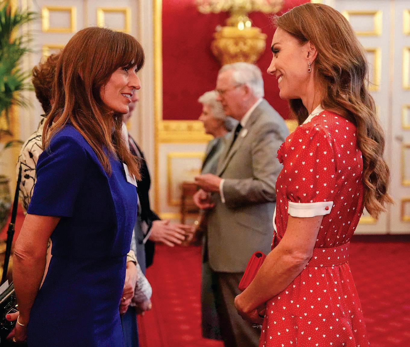 KATE OPENS HER HEART
