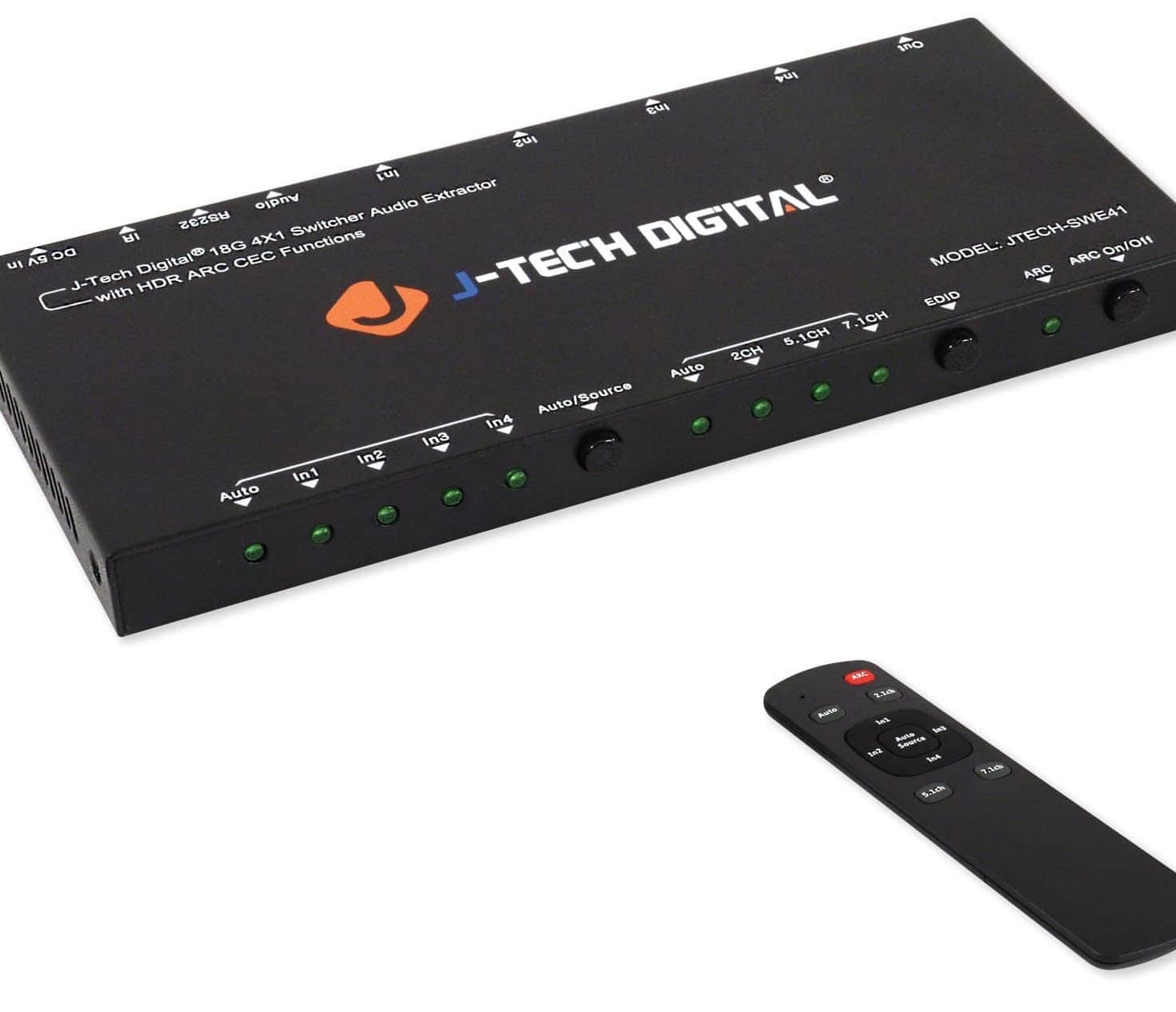 J-Tech Digital 4x1 HDMI switcher: An HDMI switch so nice, we reviewed it twice
