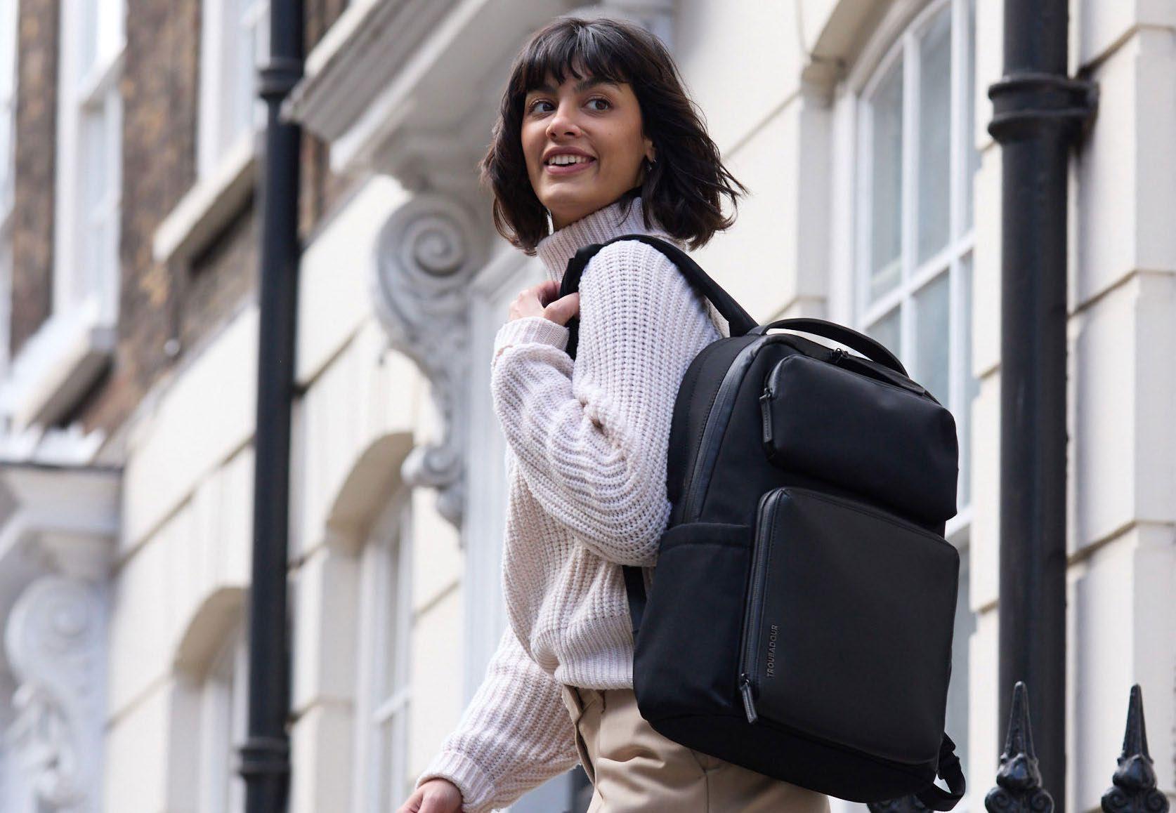 TROUBADOUR MATRIX BACKPACK: SUPER-SMART LOOKS AND TECH ORGANIZATION