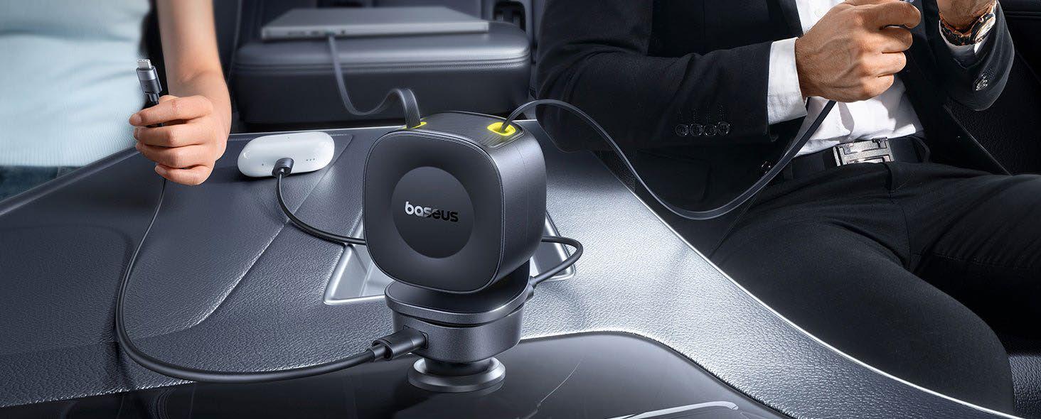 BASEUS PRIMETRIP VR2 MAX: CHARGE MULTIPLE DEVICES IN YOUR CAR