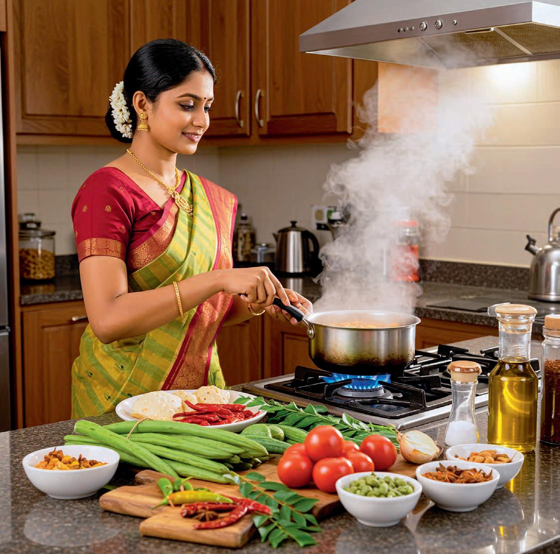 ഓണം മൂഡ് സാമ്പാർ വൈബ്...