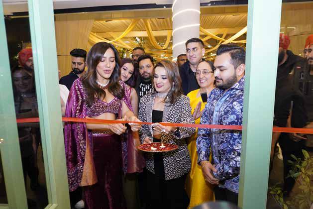 BOLLYWOOD STAR NEHA SHARMA INAUGURATES NITZ BEAUTY LAB & CO IN MOHALI