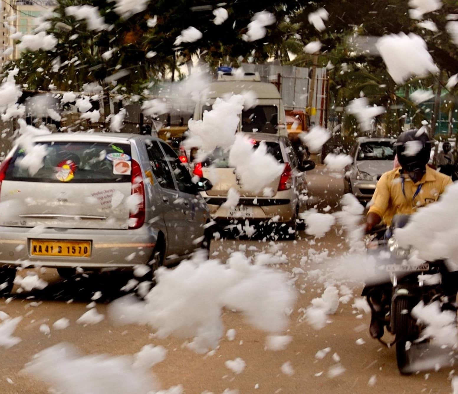 BELLANDUR LAKE FROTH - Debasish Ghosh