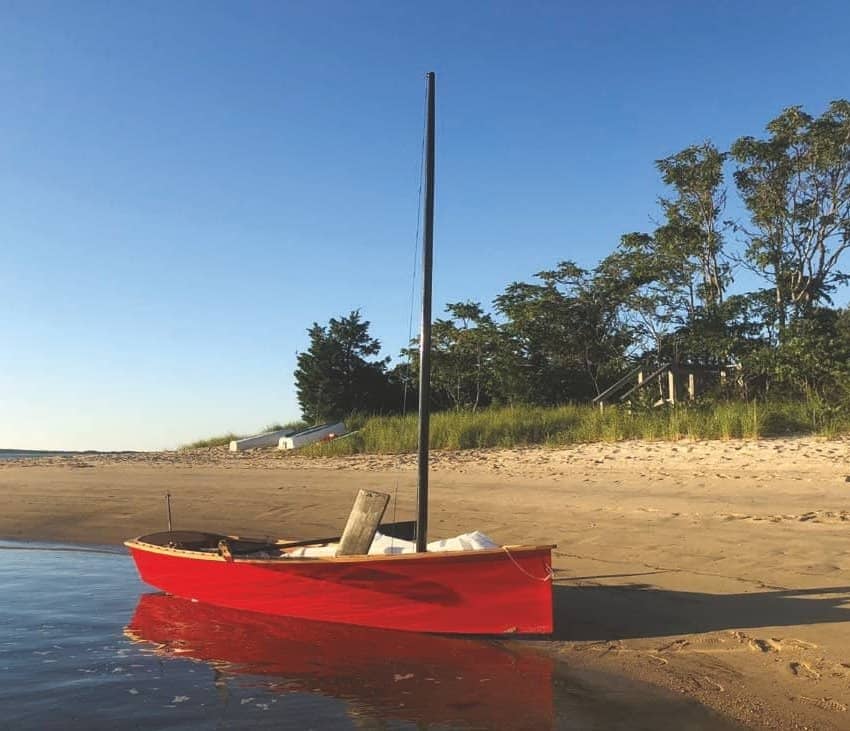 Goat island skiff чертежи