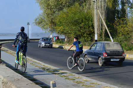 Smart and Sustainable Moving Slowly towards Sustainable Transport in Kashmir
