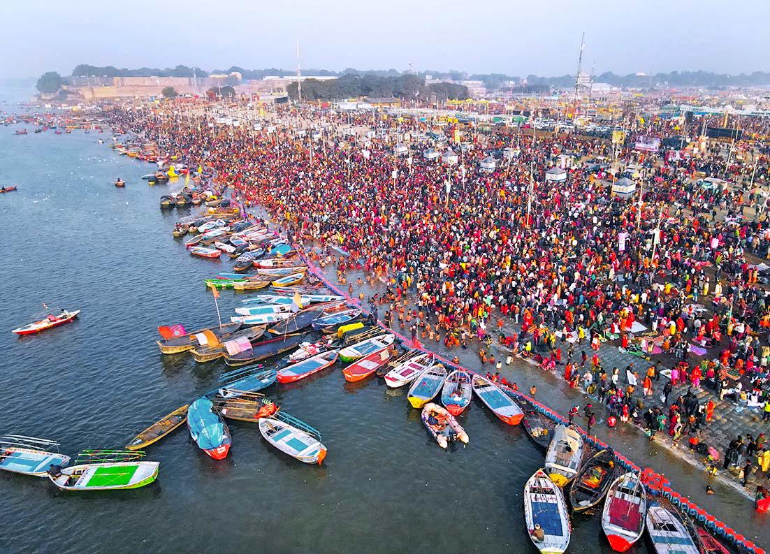 কুম্ভের ক্যানভাসে সমগ্র দেশ দর্শন