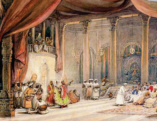 দুর্গাপুজো এবং তৎকালের সাহেবরা