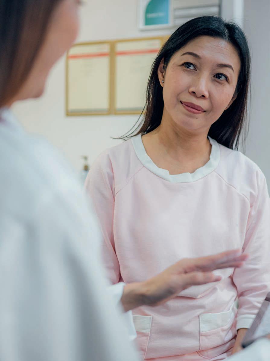 SPEAKING UP AT THE DOCTOR