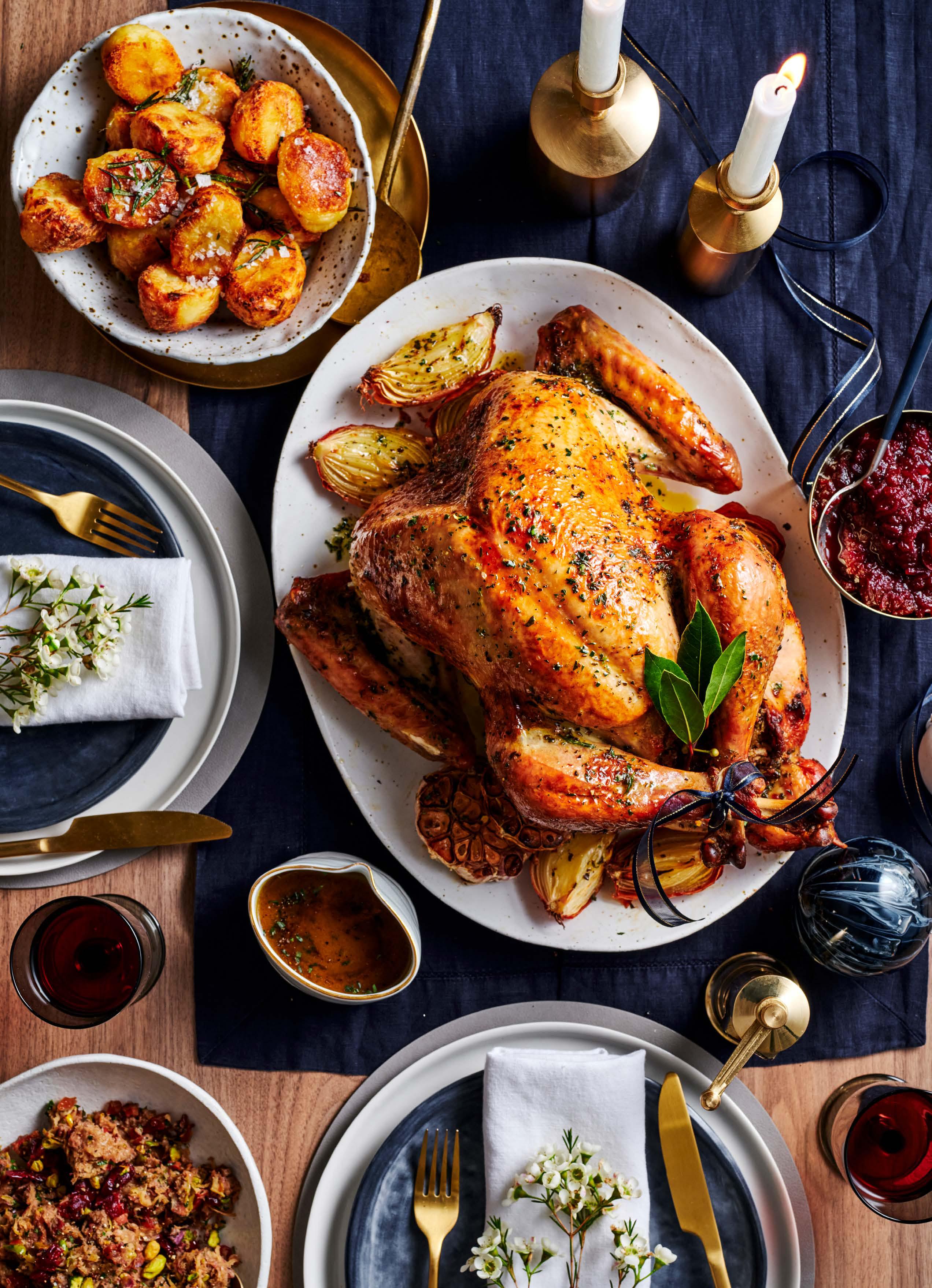 GT's roast turkey with all the trimmings