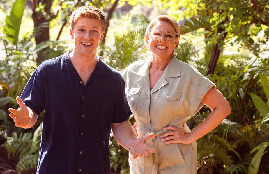 ROBERT DITCHES THE JUNGLE FOR HOLLYWOOD