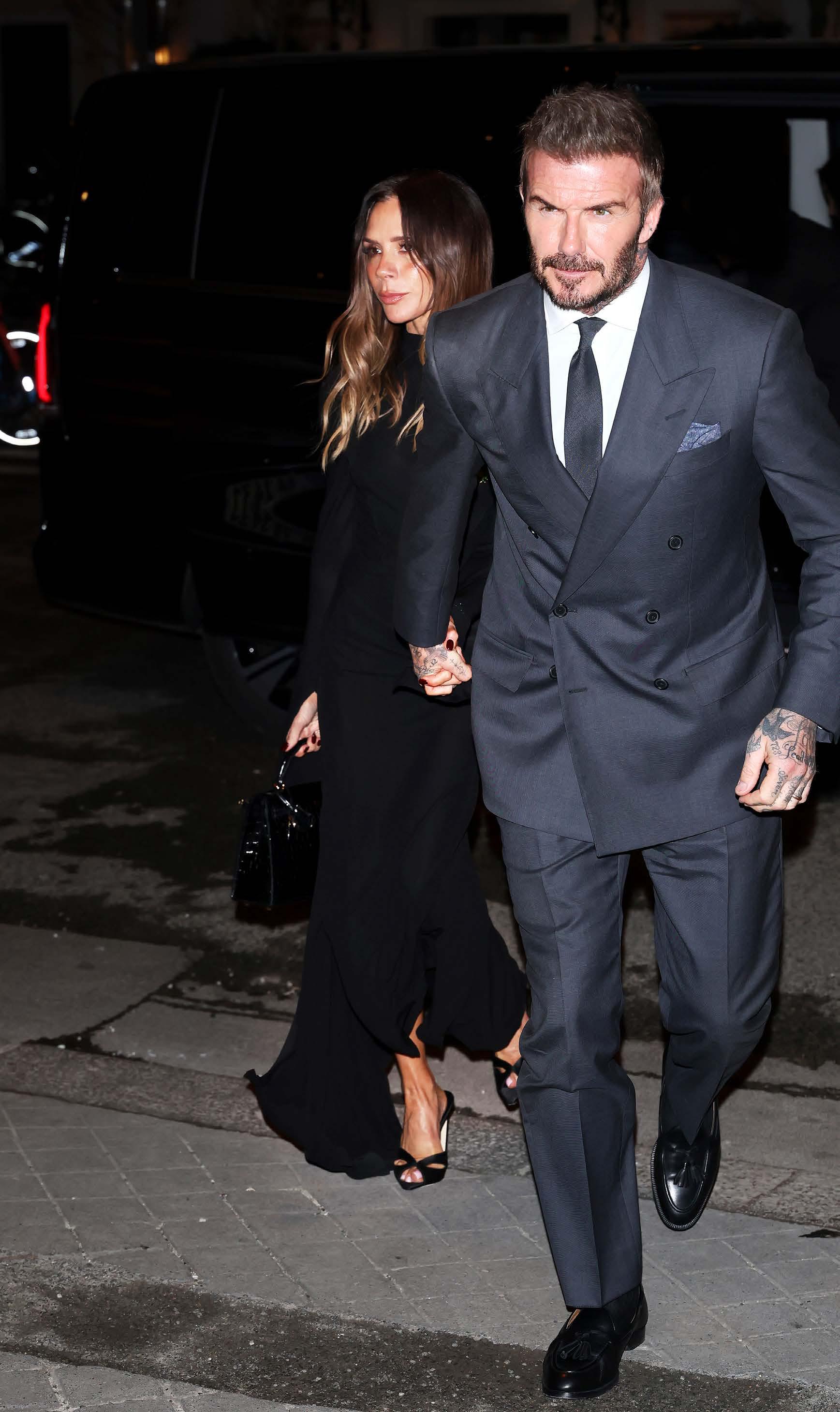 BECKHAMS BANNED FROM BABY!