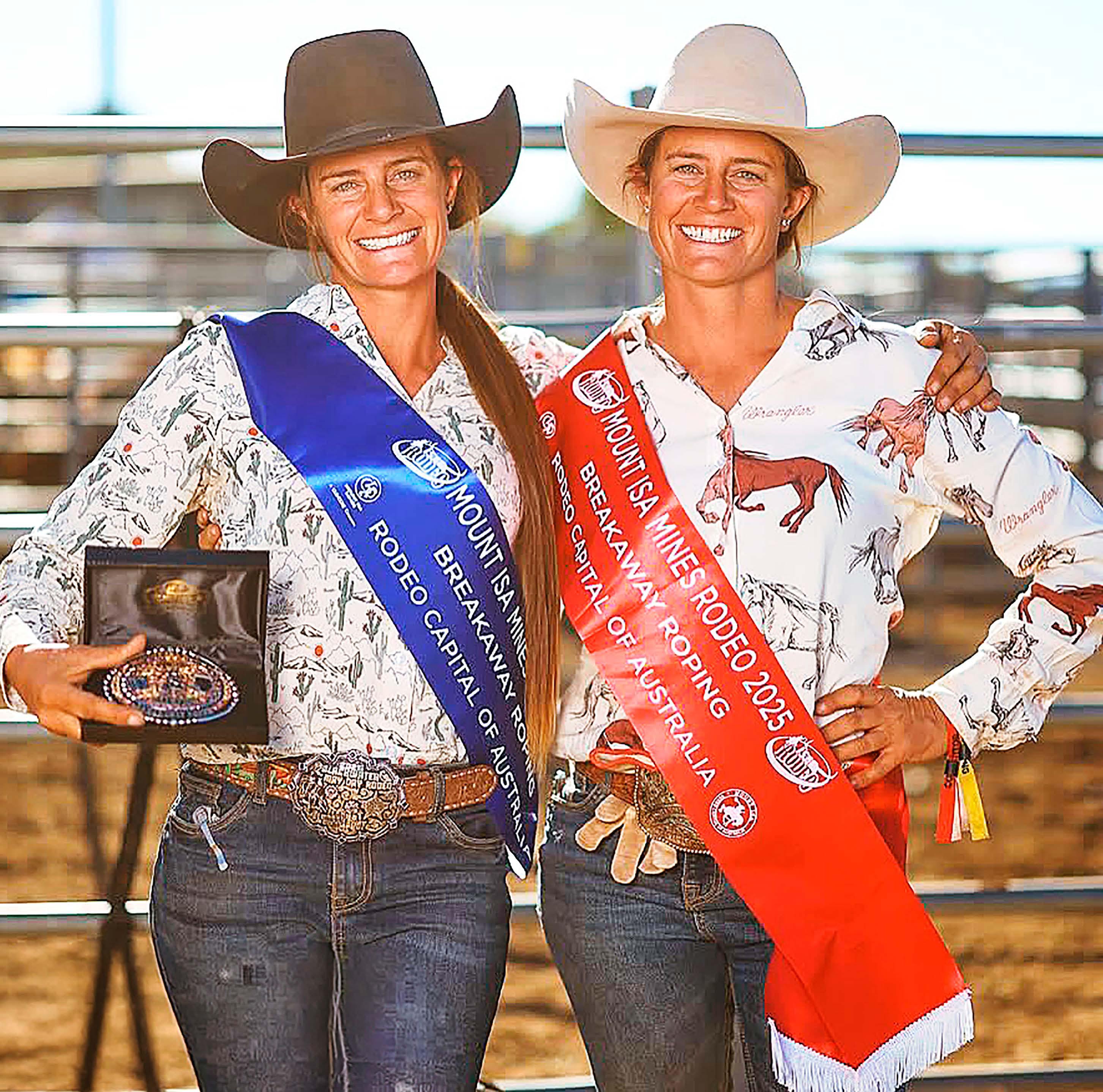 STACK & MEL TRAVEL QUEENS TO RODEO RIDERS