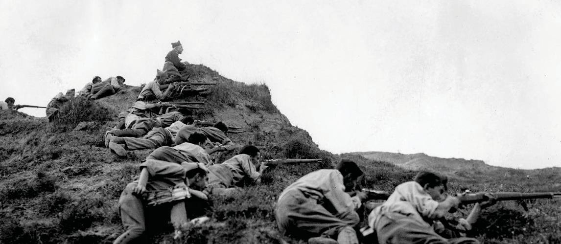 EL CAOS INICIAL DE LA RETAGUARDIA AL FRENTE