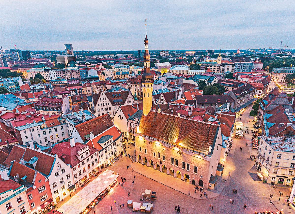 TALLIN UN PAISAJE DE CUENTO DE HADAS