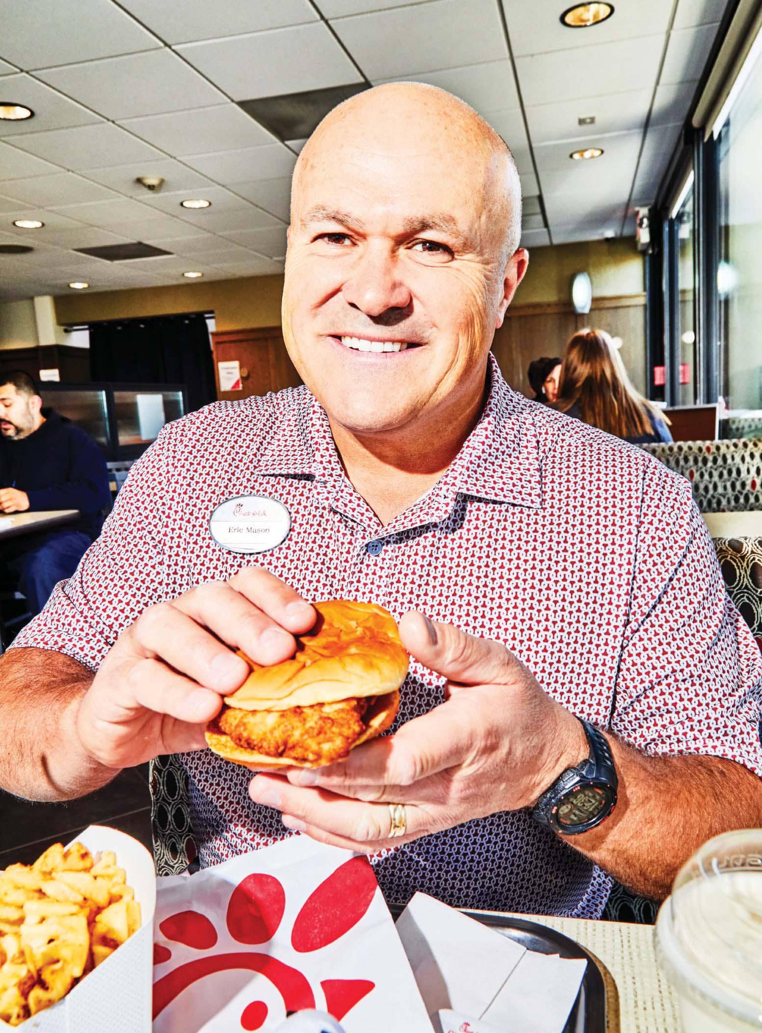 fast-food-restaurant-worker-stock-photo-alamy