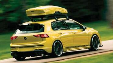 A maxed out Volkswagen Golf GTI MKVIII
