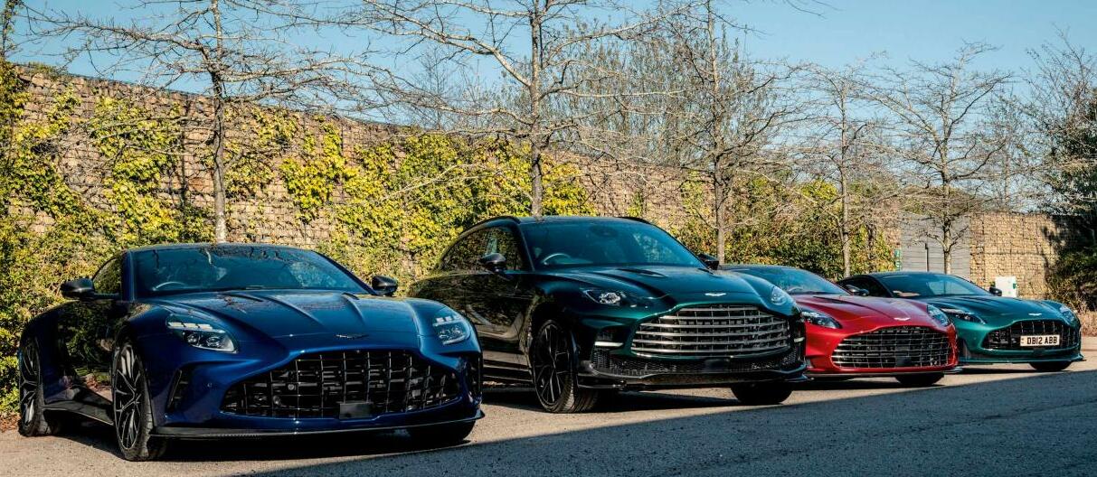 "The 11 was a striking car, but the DB12 is dominantly striking"