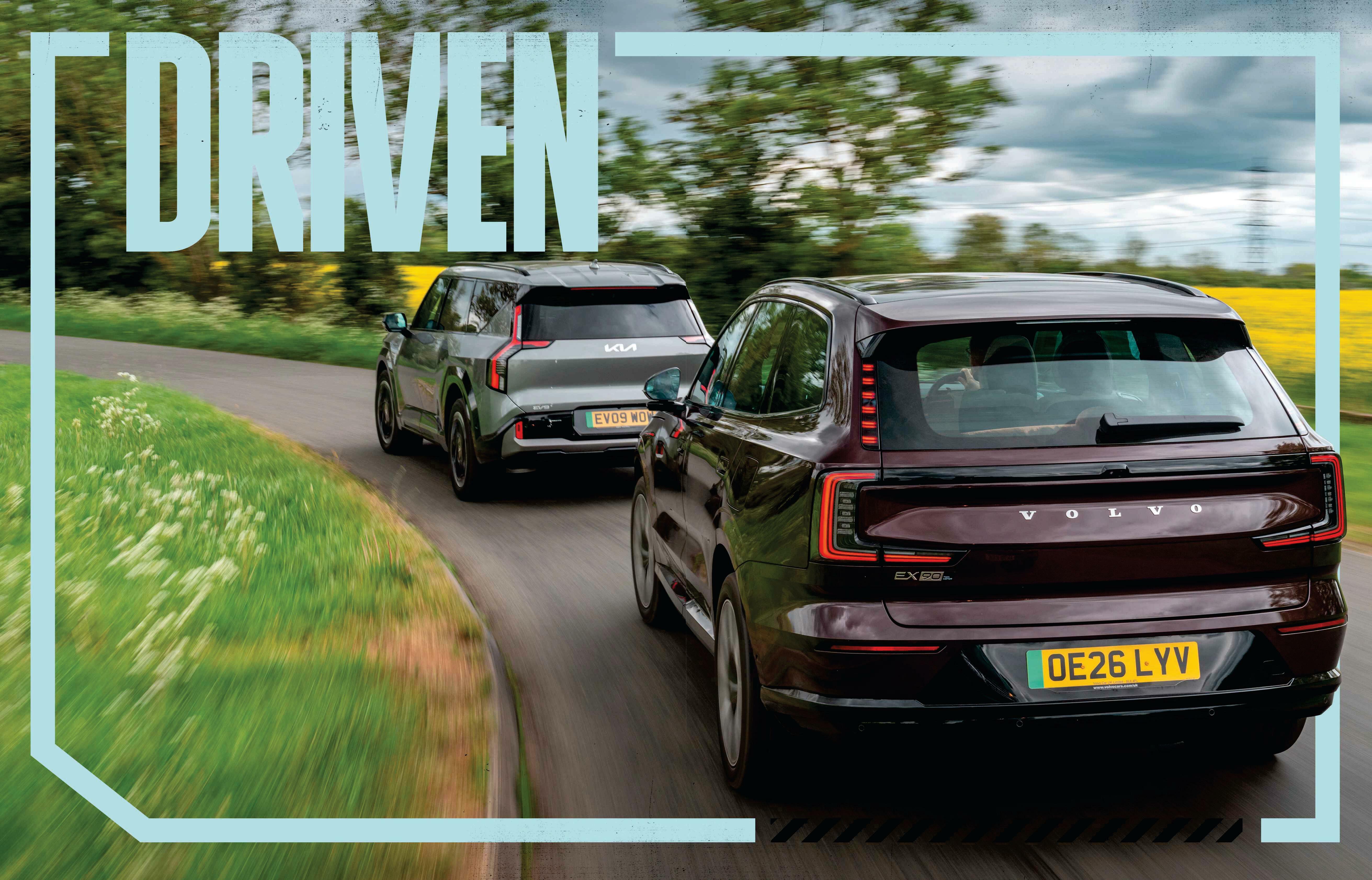 HEAD TO HEAD SEVEN-SEAT ELECTRIC SUVS